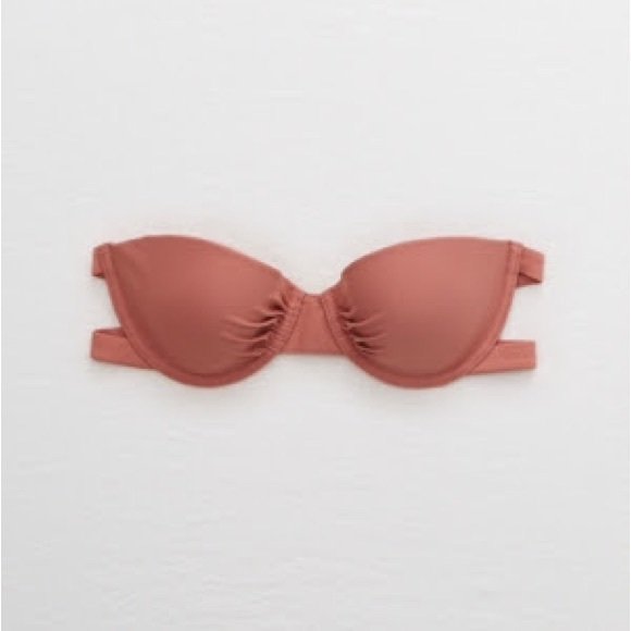 Aerie Dusty Rose Underwire Cheeky Bikini - Picture 6 of 6